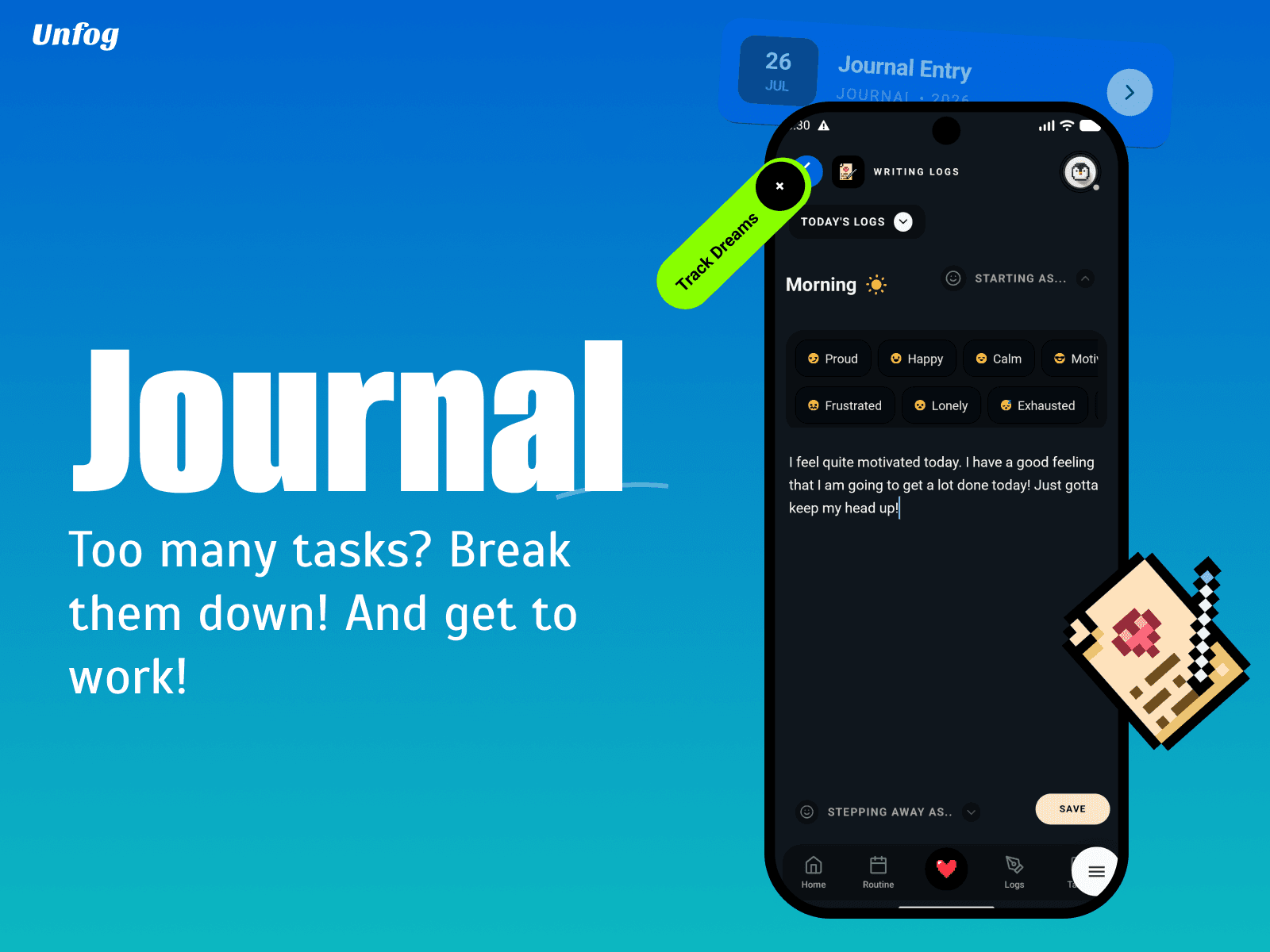 Unfog Journal