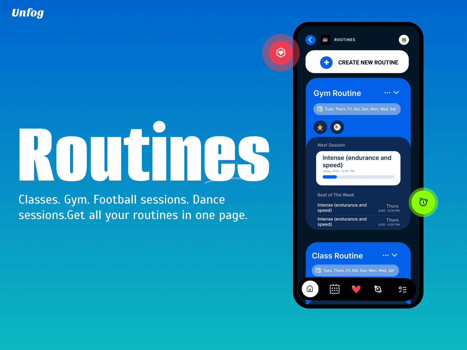 Unfog Routines